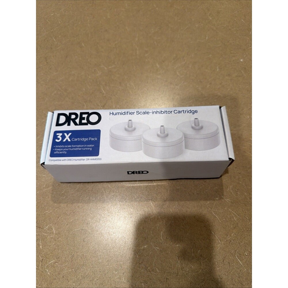 3pc DREO Scale inhibitor Cartridge For Humidifier HHM005S DR-HPA027 10-99027-011